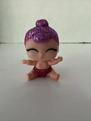 K18 LOL SURPRISE DOLL LIL SISTER BABY MGA SUGAR QUEEN PURPLE GLITTER HAIR. Condition is Used. Shipped with USPS Ground...