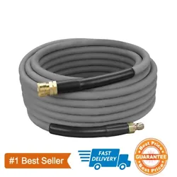 This hose has standard male 3/8