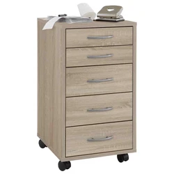 Larmoire à tiroirs mobile et pratique de la marque FMD sera un atout pour votre bureau ou salle détude avec son...