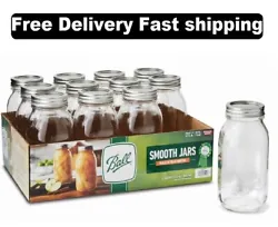 These wide mouth mason jars have a storage capacity of 32 oz and are ideal canning jars for whole fruits and...