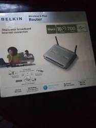 Belkin Wireless G Plus Router (Brand New). Condition is 