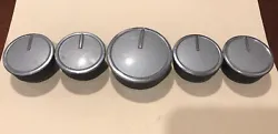 W10576634 W10576636 OEM Whirlpool (5) Washer Control knobs w10576634 w10576636. Condition is Used. Shipped with USPS...