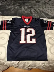 Tom Brady Team Apparel Youth Large 12/14. Non-smoker house. Only worn a few times, no rips or stains.