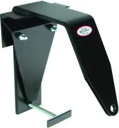 Camper Hold Down - Super Heavy Duty - Black Powder Coat Finish. No drilling required quick, easy and secure...