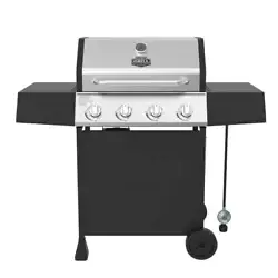 When you’re ready to be the hero of your barbecue, look to the expert. The 4 Burner Gas Grill. The 4 burner propane...