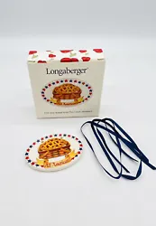 Vintage 1998 Longaberger Tie-On Basket Accessory 