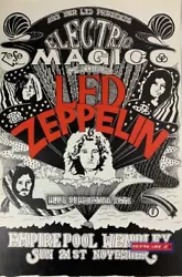 Led Zeppelin! Condition: Excellent Condition. Light ware on all 4 corners.