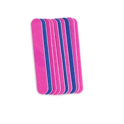 Numéro de Modèle: Disposable Nail file. Feature: Nail Art Buffer Disposable Files Manicure. color: Purple blue pink...