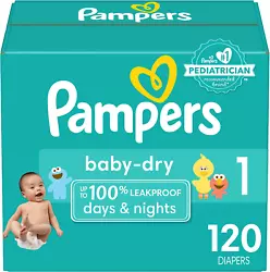 Use with Pampers Baby Fresh Wipes for healthy skin. Incontinence Protector Type: Infant Diaper. Gentle on baby’s...