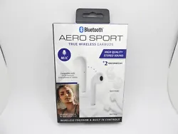 YOUR LOOKING AT a AERO SPORT EARBUDS! Aero Stereo Earbuds have no wires connecting them. Wireless Earbuds, Silicone...