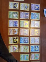 10 Total WOTC Pokemon Cards with a condition average of LP/EXC or better, of which 1 Holo Rare / Rare / Promo Rare /...