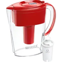 Drink healthier , great tasting tap water with this Brita 6-cup Space Saver water pitcher. The Brita Space Saver water...