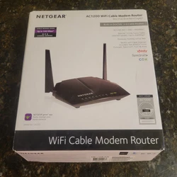 NETGEAR AC1200 DOCSIS 3.0 High Speed WiFi Cable Modem. Used once and works great.
