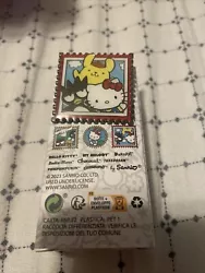 Hello Kitty and Friends Postage Stamp Enamel Pin Badtemaru Purin.