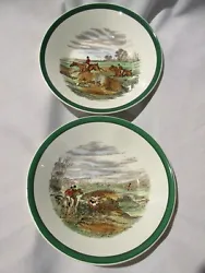 Spode The Hunt 5 1/4 in. Berry Sauce Fruit Bowls 