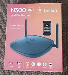 This Belkin N300 XR Wi-Fi Router is the perfect addition to your home networking setup. It supports dual-band wireless...