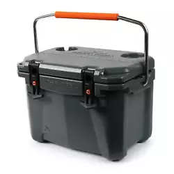 The Ozark Trail 16 Quart High-Performance Roto-Molded Cooler features heavy-duty, seamless, one-piece construction with...