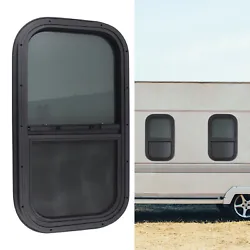 Vertical Slide Window Trailer Window Replacement For RV Camper 12 * 22 * Package includes: 1*Windows 1*Mounting trim...