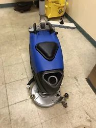 Powr Flite floor scrubber machine. Condition is Used. Local pickup only.