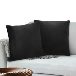 ACCENT YOUR DECOR: Fleece velvet fabric will add depth to your sofa, couch, bed and living room. SUPER SOFT FLANNEL...