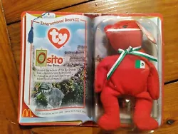 Ty Beanie Babies Osito the Bear Plush Red - 2000 - McDonalds. [BMB2] Nice condition package and sealed bear , your...