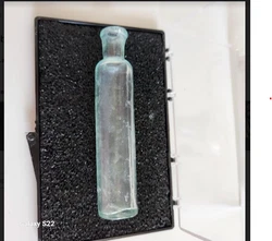 Civil War Antique Opium Bottle Gg De Koning Tilly Morphine Vile Medicine Bottle Embossed.   Great Condition in a...
