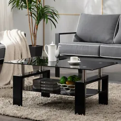 This design coffee table has been crafted with materials of the finest quality. 1 × Coffee table. strength to ensure...