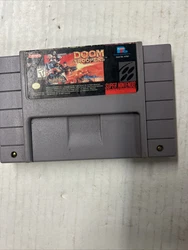 Mutant Chronicles Doom Trooper Super Nintendo SNES Free shipping tested & works. Tested and working. In acceptable...