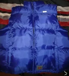 NWT SneakTip Urban Puffer Vest (Royal Blue) Mens 3XL, XXX. Urban brand no longer being sold so its a unique nice...