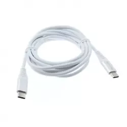 The USB cable provides a USB Type-C connector at both ends for quick and easy data transfers. The cable�?. No more...