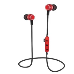 TF-100 Bluetooth Wireless Stereo Magnetic Sports Gym Headset W/Mic. Color: Red. © Electronics Accessories Parts....
