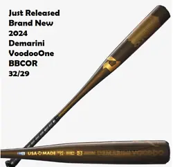 Transform bat speeds to insane performance and extra-base hits with the easy-swinging 2024 DeMarini Voodoo® One (-3)...