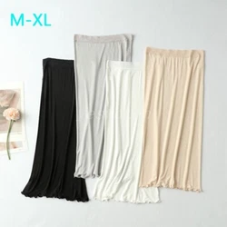 Material :Silk Blend. China Size Elastic Waist Total Length. China Size: M-XL.