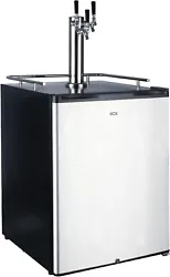 HCK Beverage Refrigerator & Full Size Kegerator. HCK Kegerator has a 3-tap tower. You can serve different beers. The...