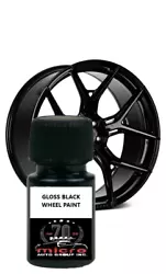 GLOSS BLACK TOUCH UP PAINT KIT WITH BRUSH 2 OZ. 2 oz Bottle With Brush. Gloss Black Alloy Wheel Paint. Expert...