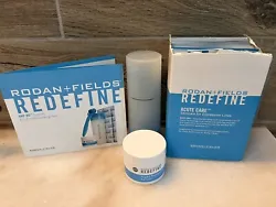 Rodan Fields Redefine AMP MD System - open box. This was opened: There are :15 purification tablets10 packs of acute...