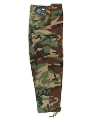 M81 WOODLAND CAMO RIP-STOP BDU PANTS. It’s authentic in every way. The Propper® BDU Trouser is sewn to military...