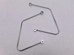 Cobra - 02-6201 - Saddlebag Supports, Chrome.
