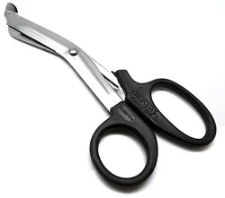Black Utility Scissors 5.5”, Working End Length 4cm, Net Weight is 0.95 oz. Angle 160 Degree. Blades of the Utility...
