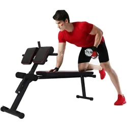 Fitness quality: Made of high-grade steel and anti-scratch powder coating, it can withstand most difficult exercise...