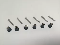 This is a set of 5/8 inches well nuts with stainless steel screws with no inside access. These are suitable for kayak,...