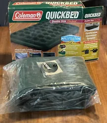 Coleman Quickbed Air Mattress - Double Size - The air mattress itself is like new and has no leaks. The patch kit is...