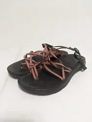 Chaco Womens Zong X EcoTread Strappy Slide Sandals Backless Womens Size 8. Condition is Pre-owned. Shipped with USPS...