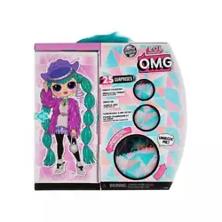 LOL Surprise 561804E7C O.M.G. winter disco fashion doll set features 25 surprises with LOL surprise O.M.G. outrageous...