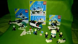 Ce lot contient Lego 6642 - Police helicopter - Complet.