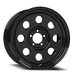 Part Number: 49677. Size: 16x8. Manufacturer: VISION. Model: SOFT 8. Finish Code: BLACK. Condition: New. Wheel Lip...