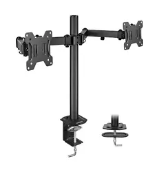 Fully Articulating Desk Mount Stand - Improving the ergonomics of your office workstation Adjusting this stand to the...