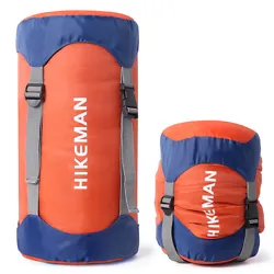 1 Compression Sack. Not only for sleeping bag, you can also take your clothes, blankets, pillows, hats, gloves,etc....