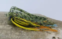 Custom 44 Strand in One silicone fishing lure skirts feature multiple colors of silicone blended together to make each...