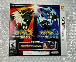 Pokemon Ultra Sun and Ultra Moon Dual Pack Steelbook Set (3DS) Brand New Sealed. Brand new and sticker sealed. Box...